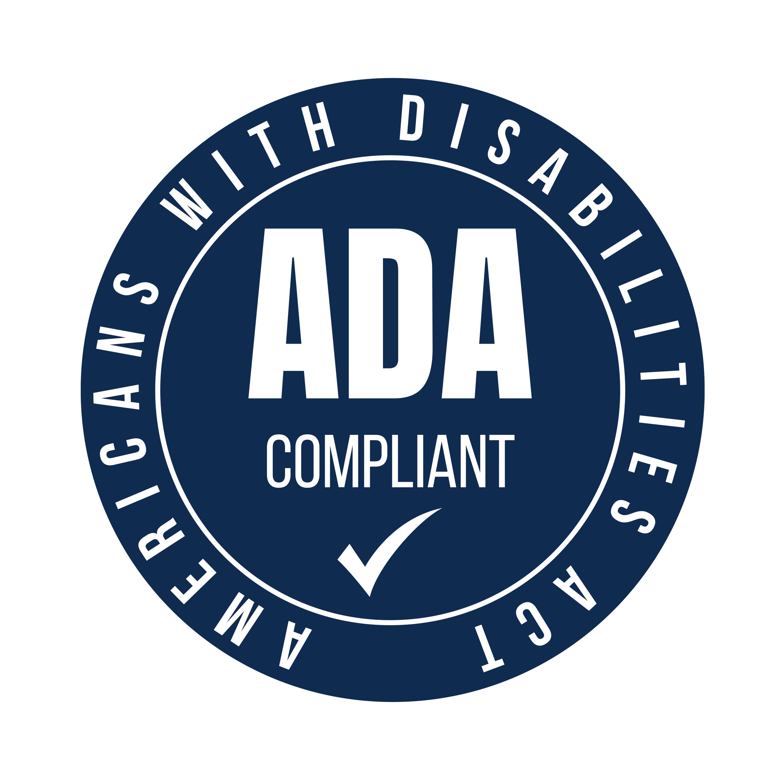 ADA compliant symbol icon