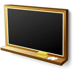 Empty Blackboard - placeholder 1 for future course curriculum